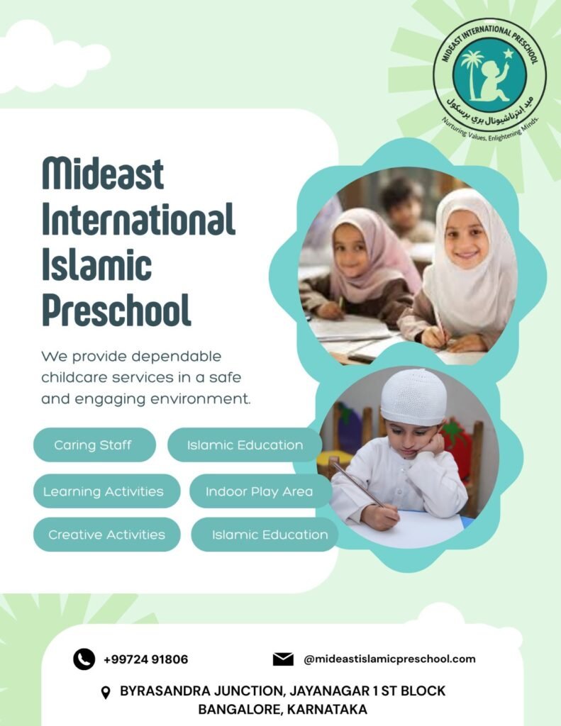 International Preschool in Bangalore
